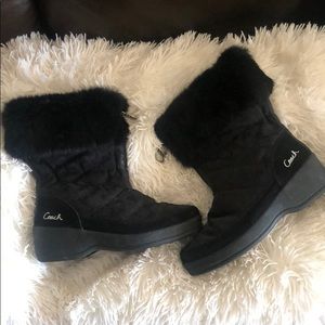 Authentic Coach Boots.